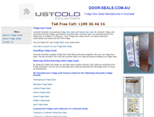 Tablet Screenshot of door-seals.com.au